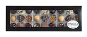27 stk. Luksus Chokolade i sort æske 300 g